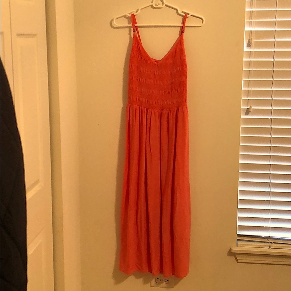 Peach/orange Sundress